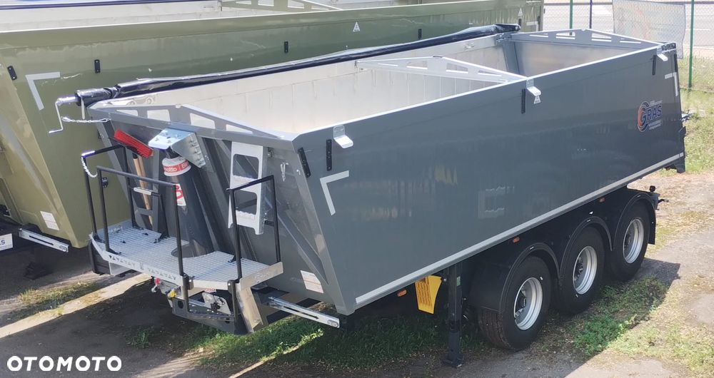 Gras Naczepa wywrotka aluminiowa 26 m3 - 9