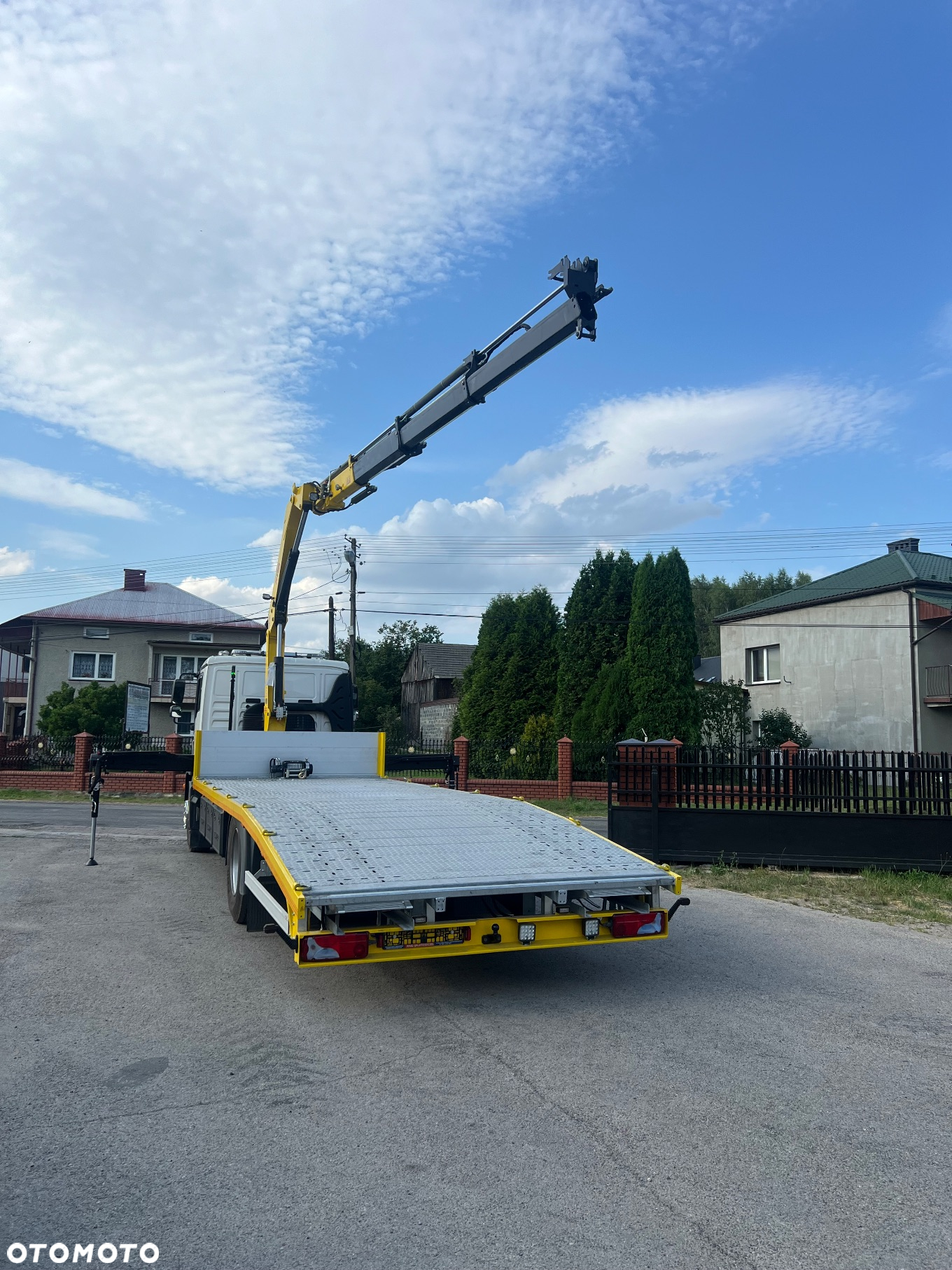 MAN TGM 18.290 Specjalny Nowy Najazd + Nowy żuraw HDS HYVA HB90 Radio TGS TGX Atego Axor Antos Volvo Scania - 2