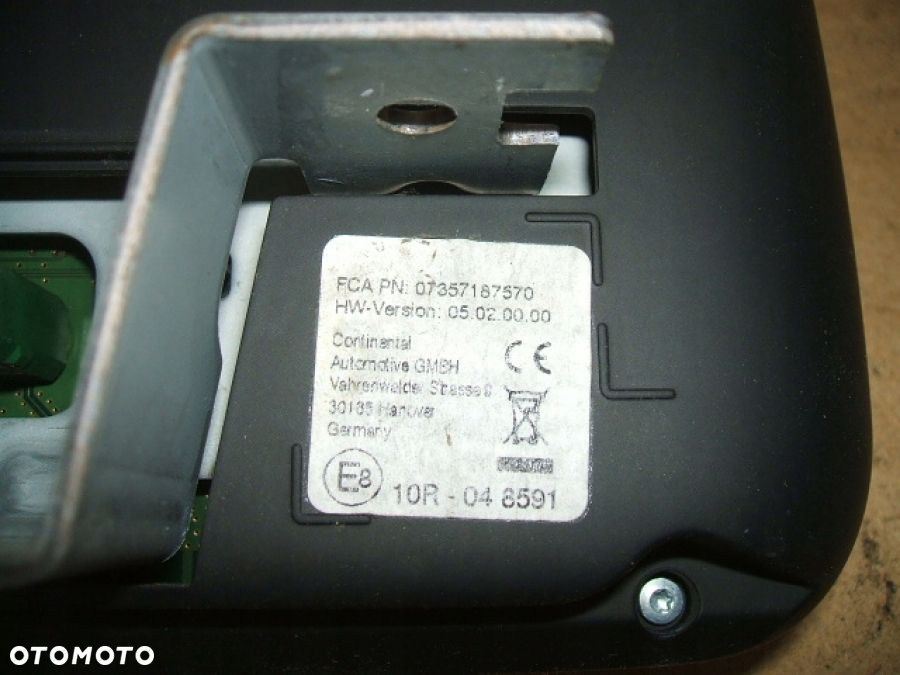 FIAT TIPO II RADIO MONITOR WYŚWIETLACZ 0735718770 1548460101 - 4