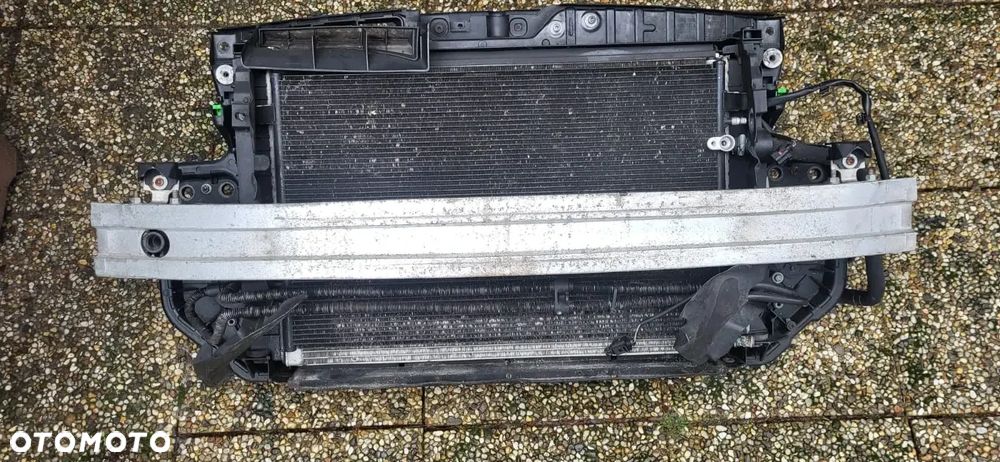 PAS PRZEDNI KOMPLETNY AUDI A6 C6 LIFT 3.0 TFSI chłodnica Klima woda Belka