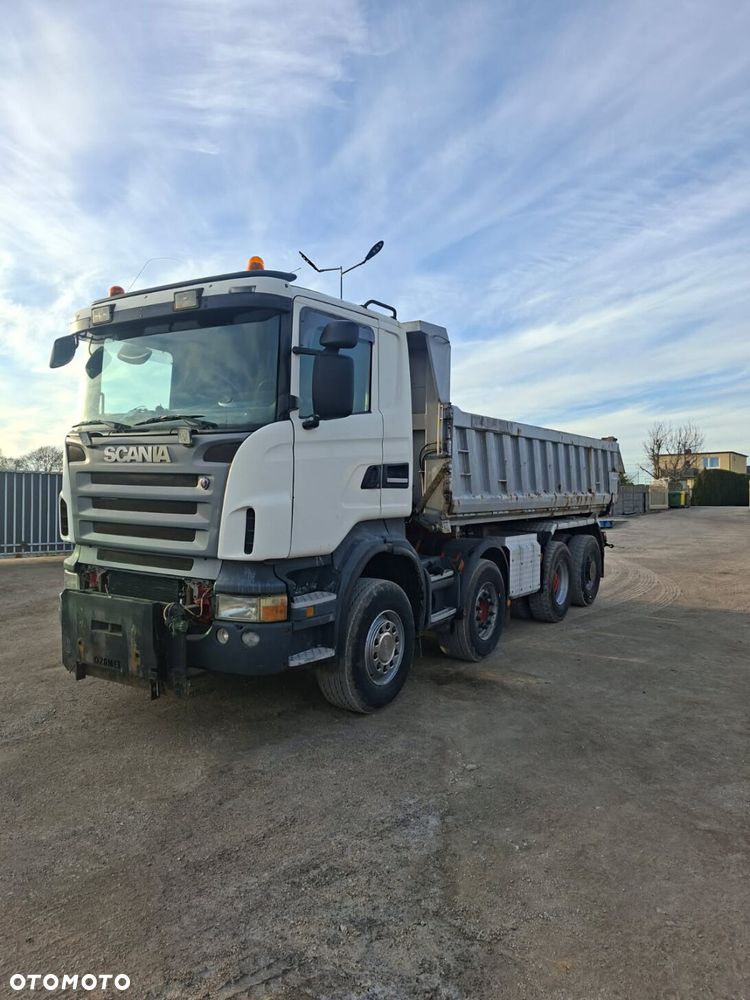 Scania R 470 8x4 wywrotka, hydroburta, Silnik po kapitalnym remoncie ASO - 1