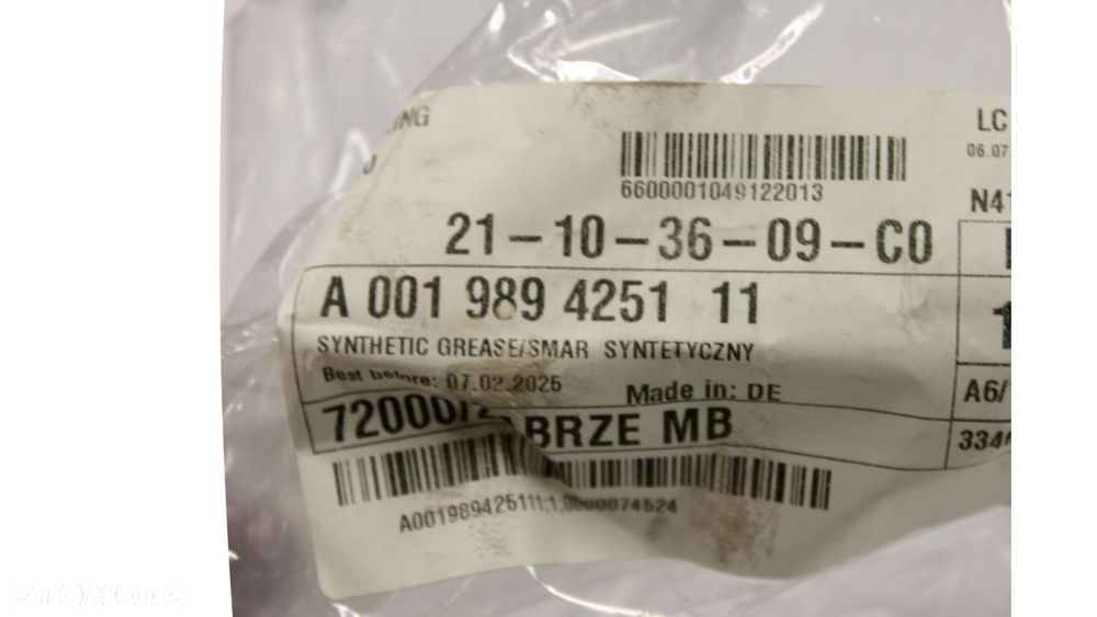 MERCEDES Ceramiczny smar do wtryskiwaczy CDI - 5