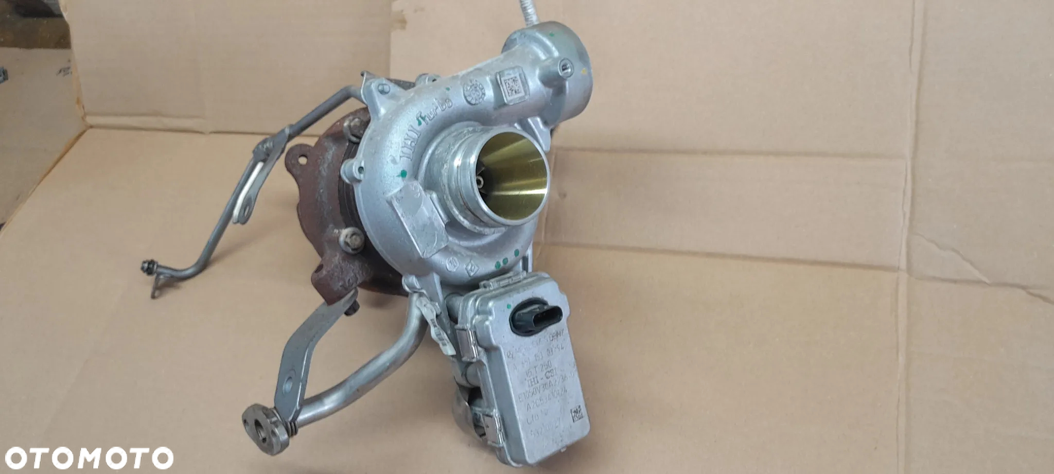 TURBOSPRĘŻARKA MERCEDES A KLASA W176 2.0 CDI A6510900586 - 2
