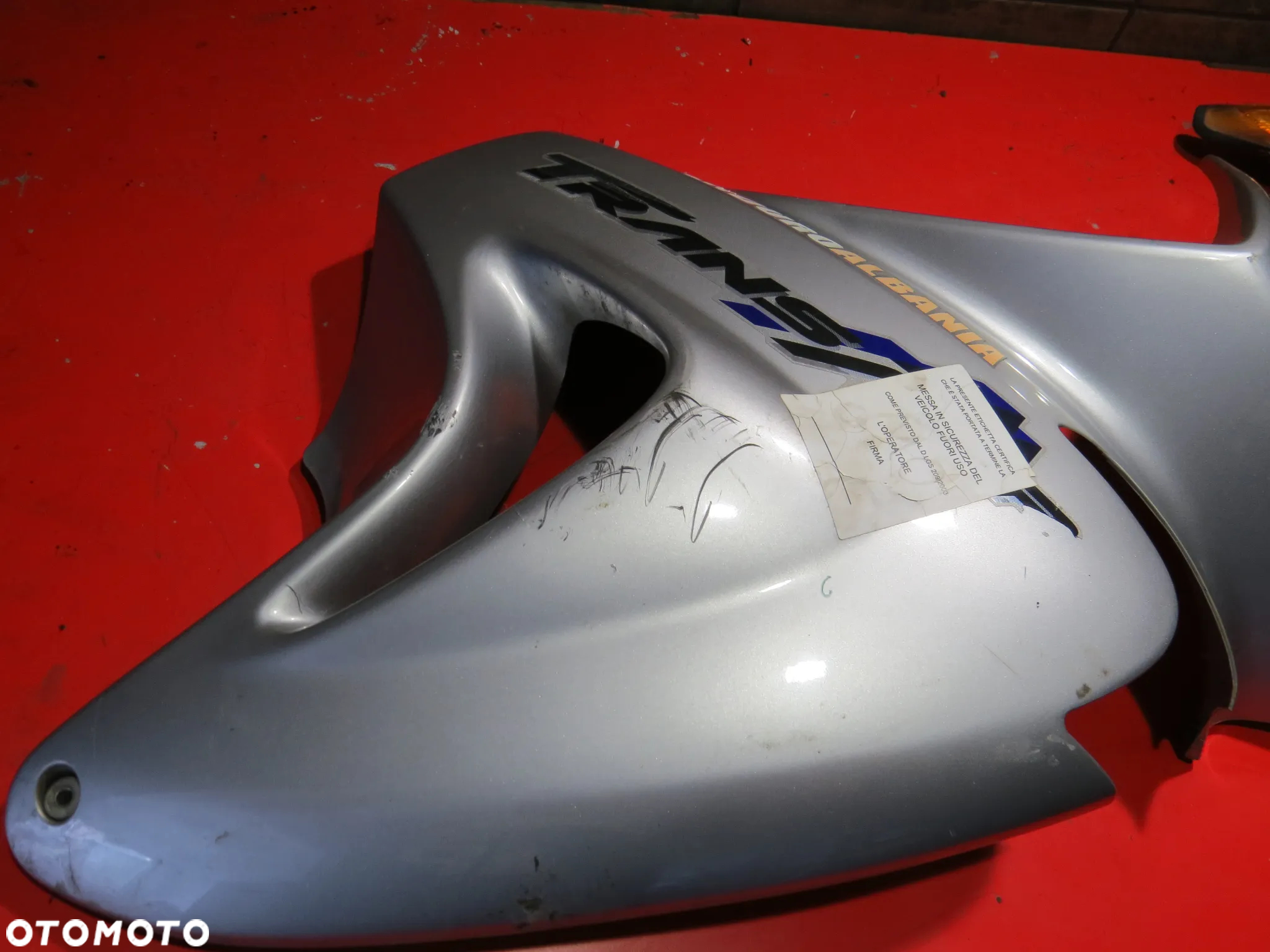 HONDA TRANSALP XL650V XL 650 BOK CZACHA OSŁONA owiewka prawa boczek przód - 3