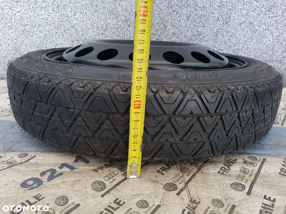 KOŁO DOJAZDOWE ZESTAW OPEL MERIVA B ASTRA H ZAFIRA B   5X110 115/70R16 - 13