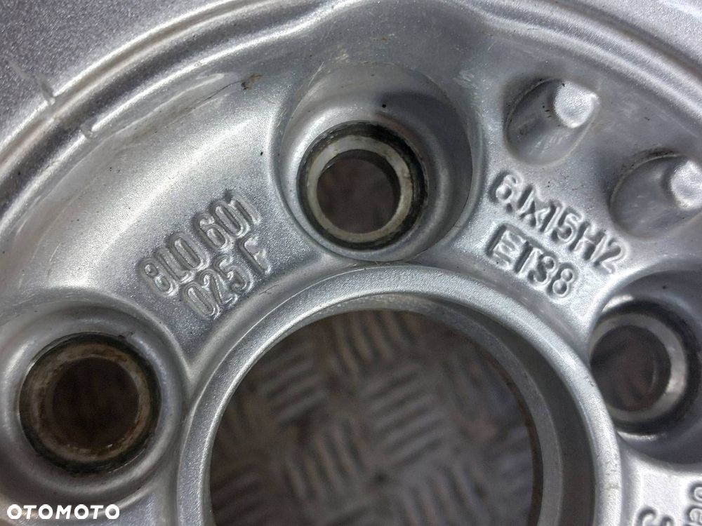 KOŁO FELGA OPONA ZAPAS 5x100 6Jx15 205/60R15 AUDI A3 8L 8L0601025F - 6