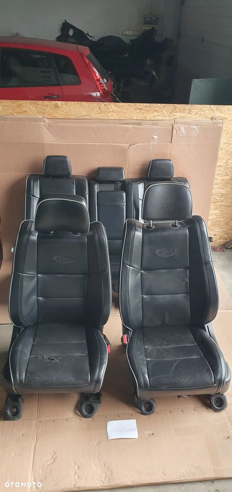 Fotele przód tył kanapa skóra komplet Overland Jeep Grand Cherokee WK2 - 1