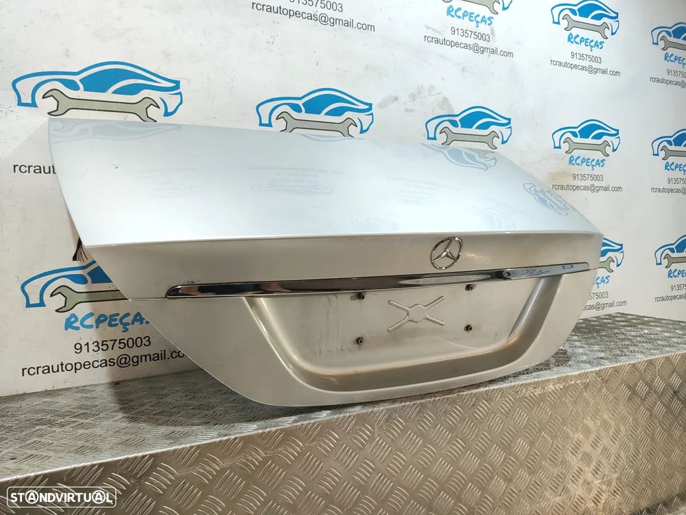 Porta Tampa Mala Mercedes Benz Class CLS W219 Fecho Puxador - 2