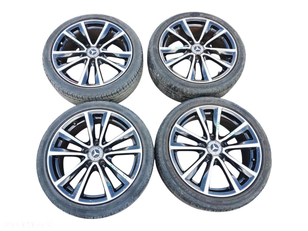 MERCEDES B KLASA W246 FELGI ALUMINIOWE 18 CALI KOMPLET - 1