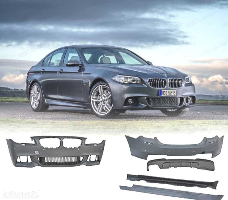 KIT DE CARROÇARIA PARA-CHOQUES BMW F10 10-13 LOOK M - 1