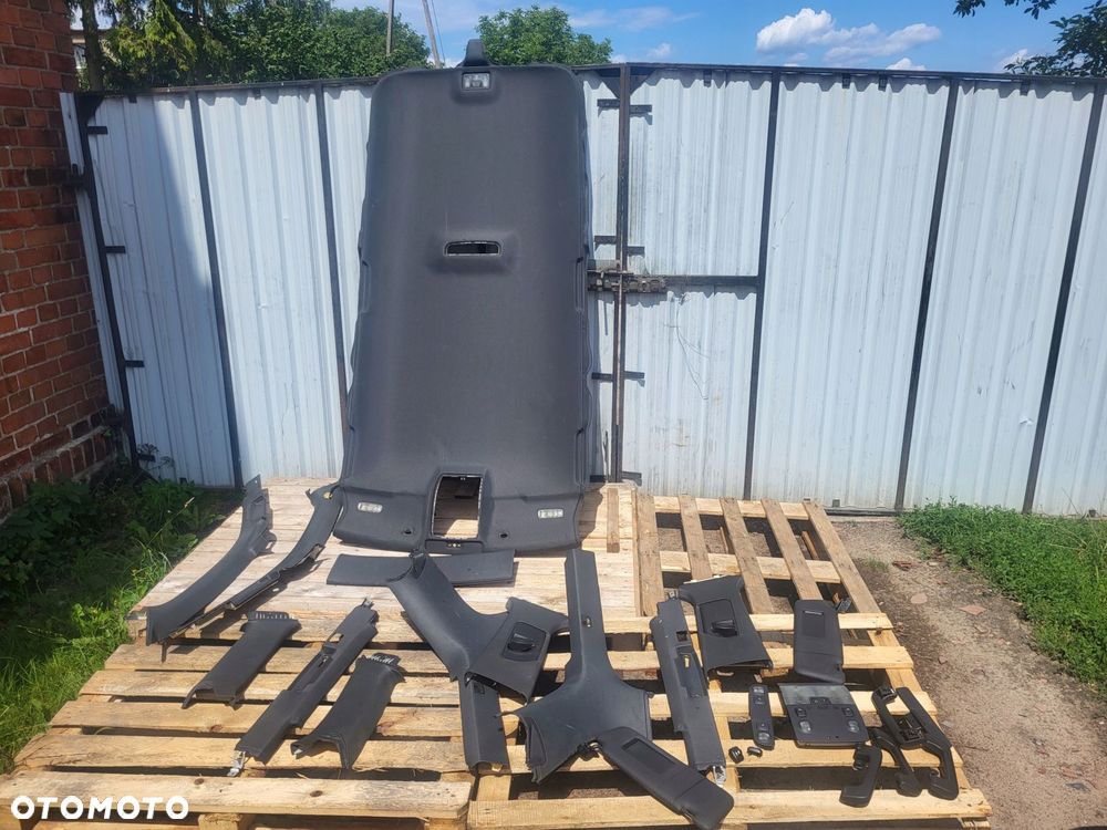 czarne + lampki + rączki słupki audi a4 b6 b7 s-line kombi - 1