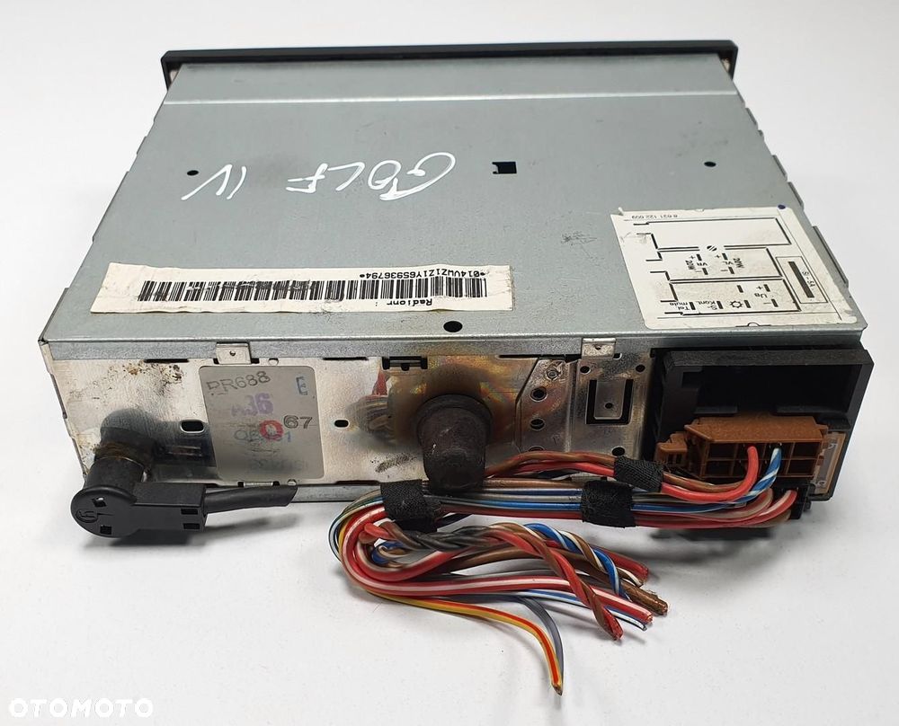 RADIO KASETA BLAUPUNKT VW GOLF IV 6X0035153 - 4