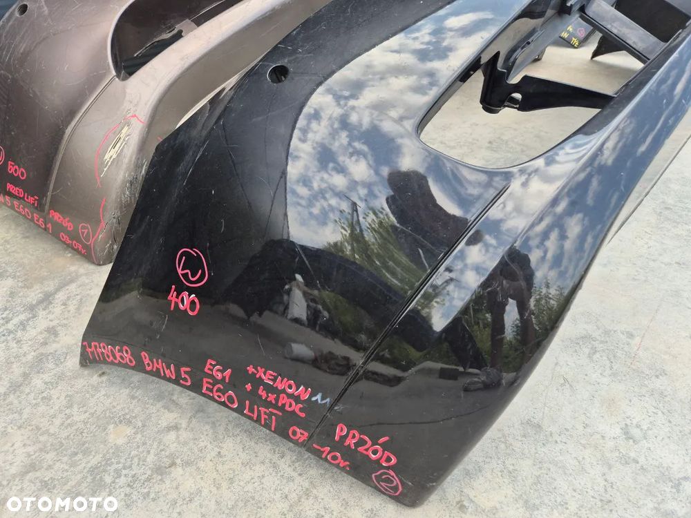 ZDERZAK PRZEDNI TYLY  BMW 5 E60 SEDAN 03-07r (dostępne 6 zderzaków) - 8