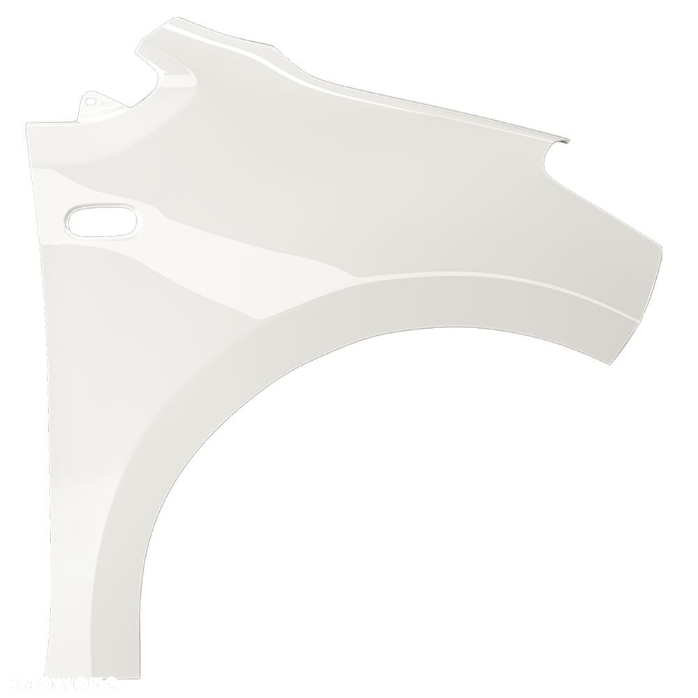 BLU Błotnik VOLKSWAGEN VW UP! LB9A prawy biały 2012-2016 przód CandyWeiss - 2