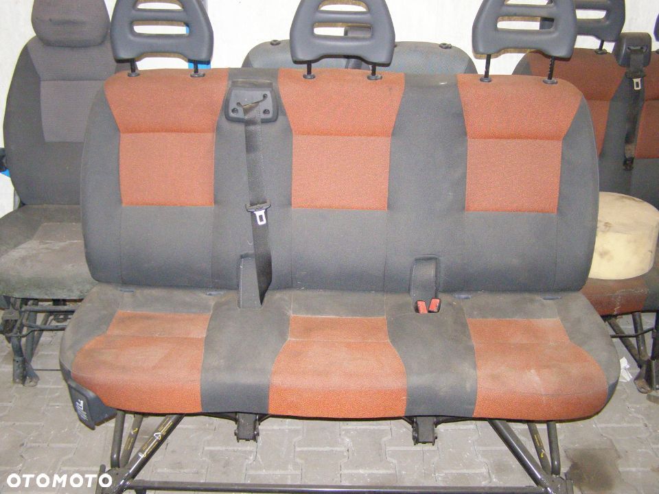 FOTEL SIEDZENIE ŁAWKA DUCATO BOXER JUMPER 06- trojka 3 osobowe - 1