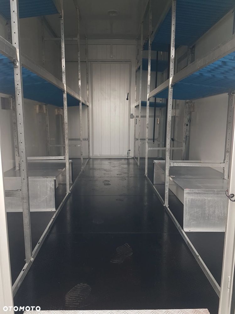 Iveco DAILY KONTENER NISKOPODŁOGOWY 4,43x2,23x2,42 SKLEP FOODTRUCK BAR KLIMA KONIOWÓZ KAMPER - 35