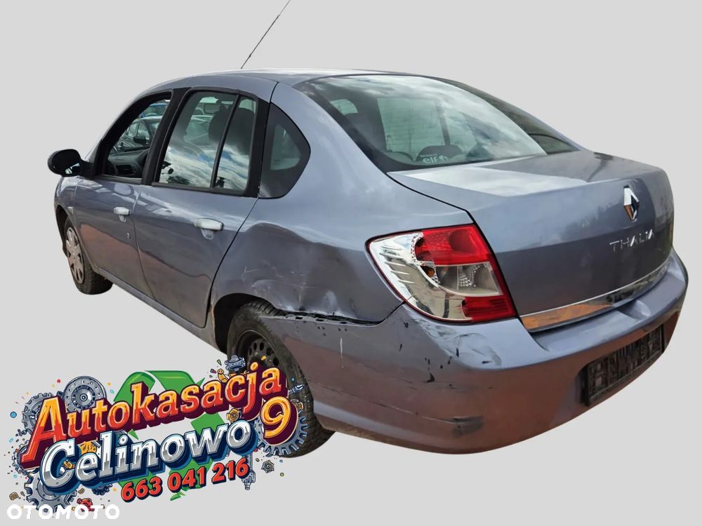 Renault Thalia II 2009 Silnik: 1.2 16V (D4F728) 75KM (55kW) TERNR Na części silnik, drzwi, maska, zderzak, klapa bagażnika, lampa - 4