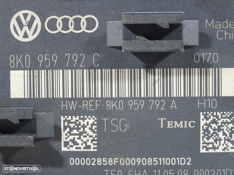 Módulo Eletrónico Audi A4 (8K2, B8)  8K0959792c / 8K0 959 792 C - 2