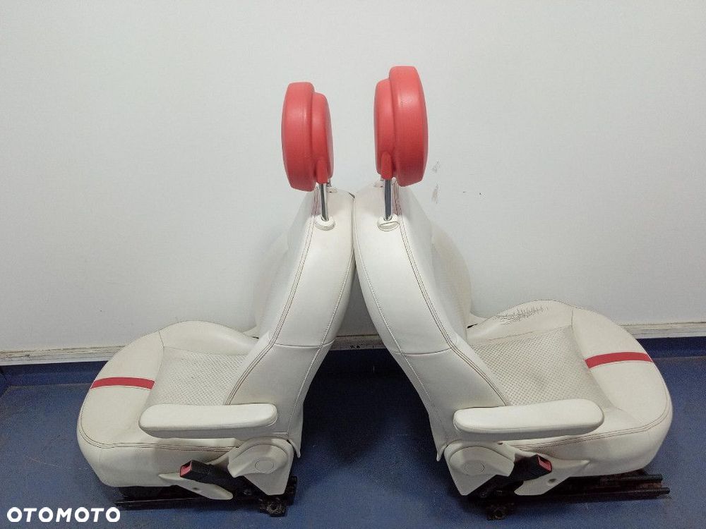 FIAT 500 500E I 12-19 USA FOTELE KANAPA BOCZKI KOMPLET - 13
