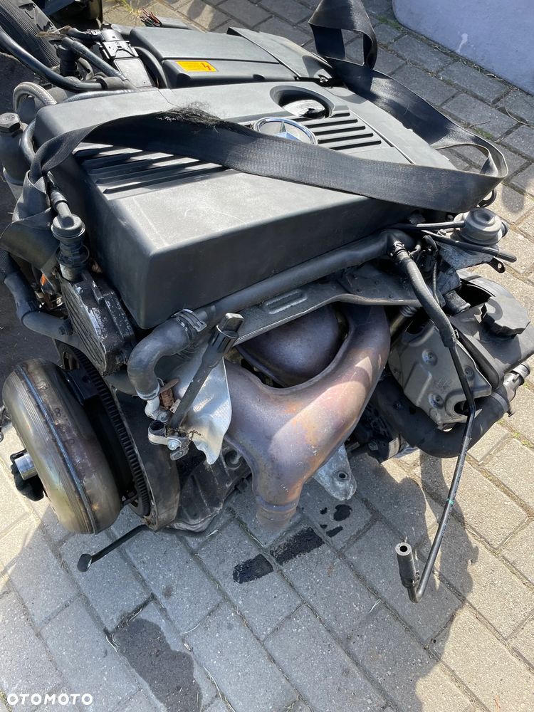 SILNIK KOMPLETNY MERCEDES W203 W211 1,8 KOMPRESSOR Z NIEMCA - 3