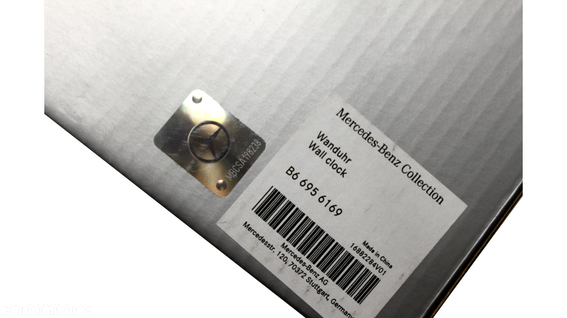 MERCEDES Luksusowy zegar scienny BUSSINES OE - 3