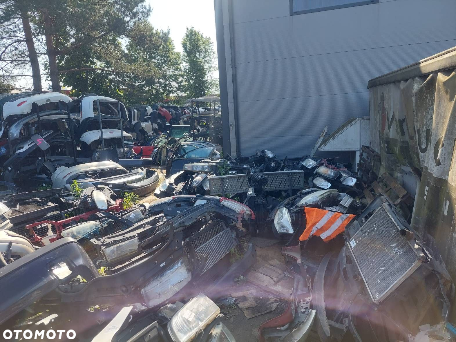 KOMPLETNY PRZÓD MASKA ZDERZAK BŁOTNIKI LAMPY PEUGEOT 307 EZRC - 18