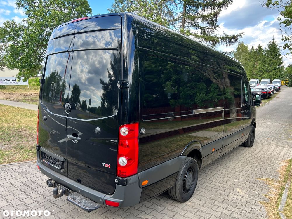 Volkswagen Crafter 2.0 TDI 163KM 2016 rok  Maxi Jumbo Czarny - 11