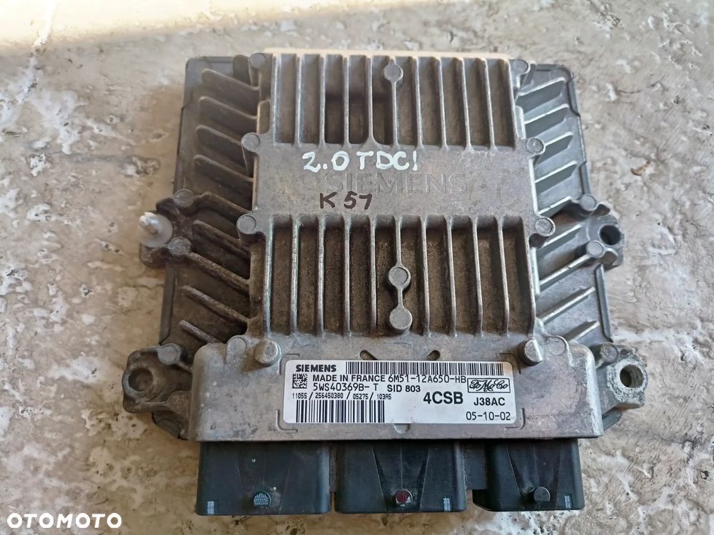 KOMPUTER STEROWNIK SILNIKA FORD 6M51-12A650-HB - 1