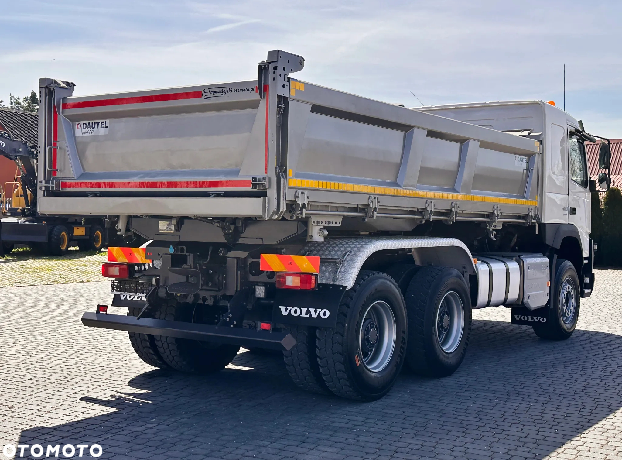 Volvo FMX 460  6x4 WYWROTKA 3 STR DAUTEL KIPPER BORDMATIC - 19