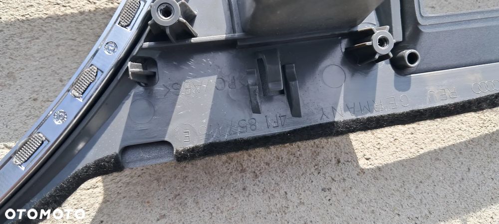 Listwy Dekory Drzwi Aluminium Quattro Pamięć Audi A6 C6 - 24