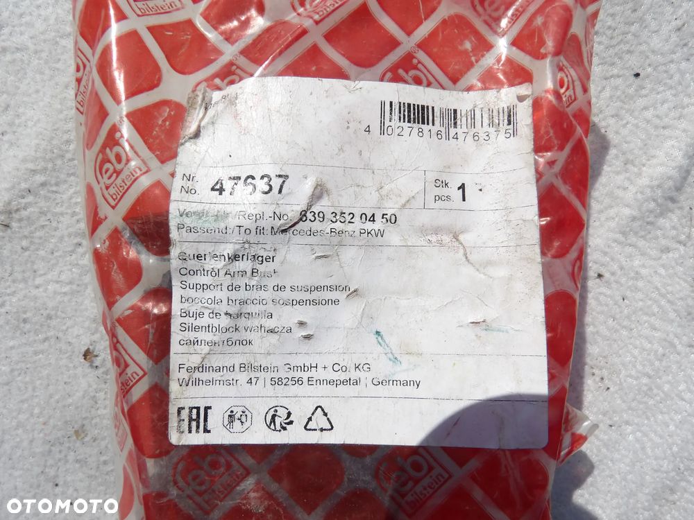 MERCEDES BENZ - Febi Bilstein 47637 Łożyskowanie, wahacz - 1