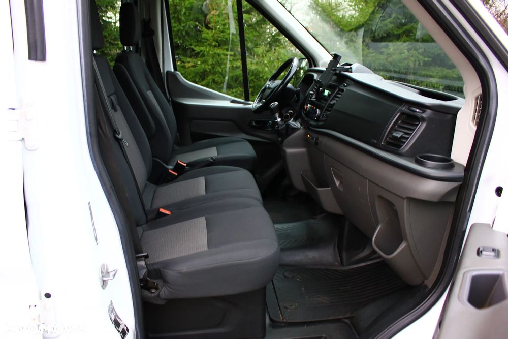 Ford TRANSIT BRYGADÓWKA 2.0 TDCI 130KM 7 OSÓB PAKA PLANDEKA OŚWIETLENIE ROBOCZE - 27