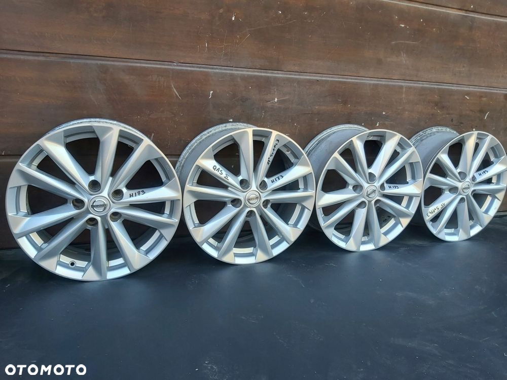 Nissan Qashqai II J11 alufelgi felgi 17 5x114,3 - 2