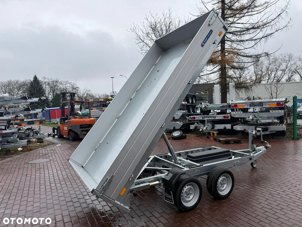 Saris Przyczepa Kiprowana Saris Tipper K1 306 170 2700 2 306x170x30cm 2 osie DMC 2700kg WYPRZEDAŻ! - 1