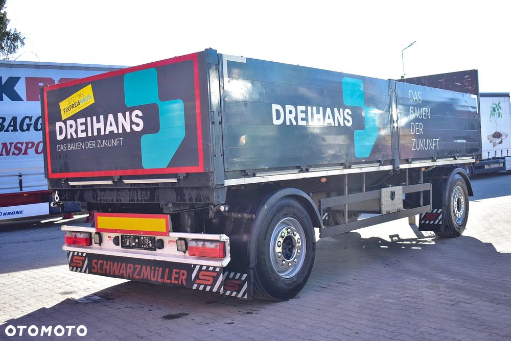 Schwarzmuller Przyczepa budowlana / Osie Mercedes/ Ocynkowana/ Mocna/ Sprowadzona ! - 2