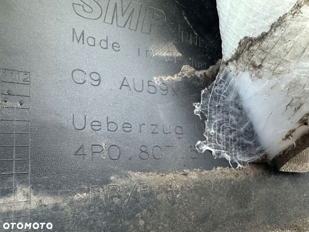 zderzak tył tylny audi a6 c9 4p0 25- s-line 4p0807511a + dyfuzor 8b3807521d - 8