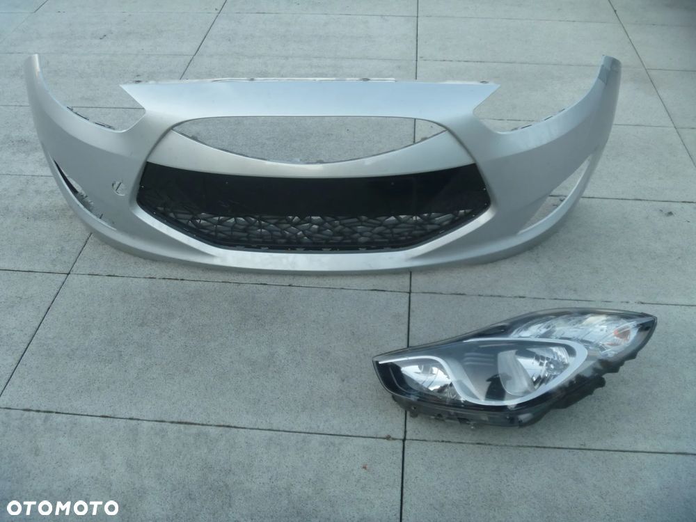 HYUNDAI IX20 ZDERZAK PRZEDNI KRATKA ORYGINAŁ - 1