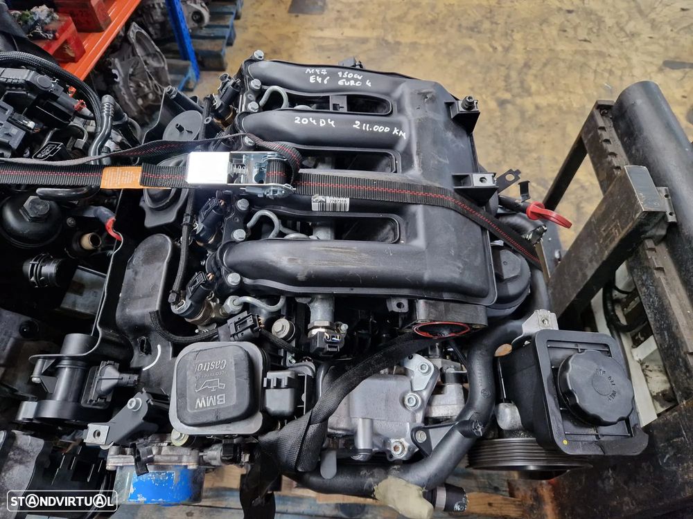 Motor usado M47D20 204D4 BMW SERIE 3 E46 320D 150CV EURO 4 M47 - 1