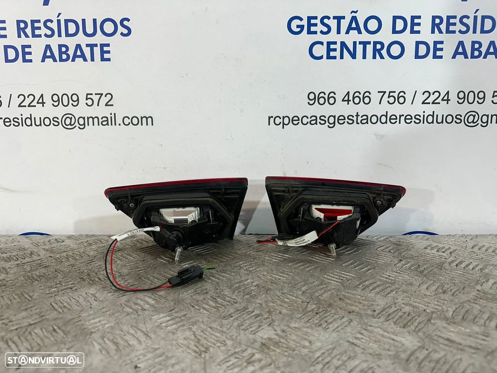.Conjunto Farolins Mala Tras Traseiro Esquerdo Direito Original Renault Clio 4 MK4 265556573R 265507526R 2011 - 2020 - 4