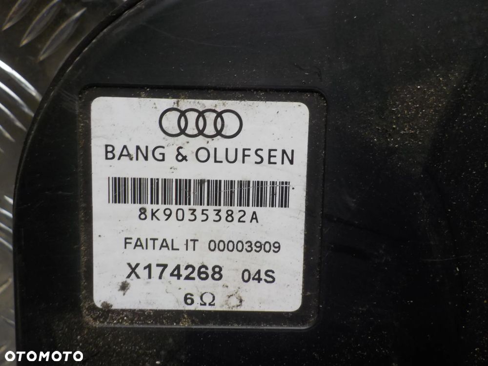AUDI A4 B8 GŁOŚNIK SUBWOOFER BANG&OLUFSEN 8K9035382A - 4