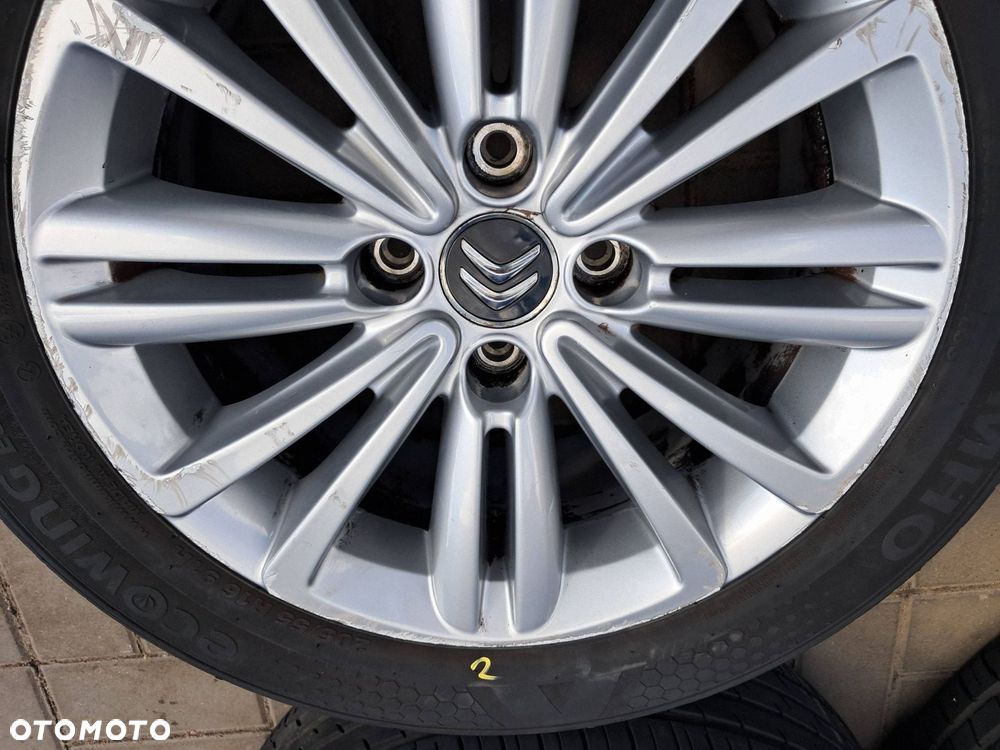 citroen c4 ii b7 felgi aluminiowe 16" 9687802977 4x108 7j et29 205/55r16 - 4