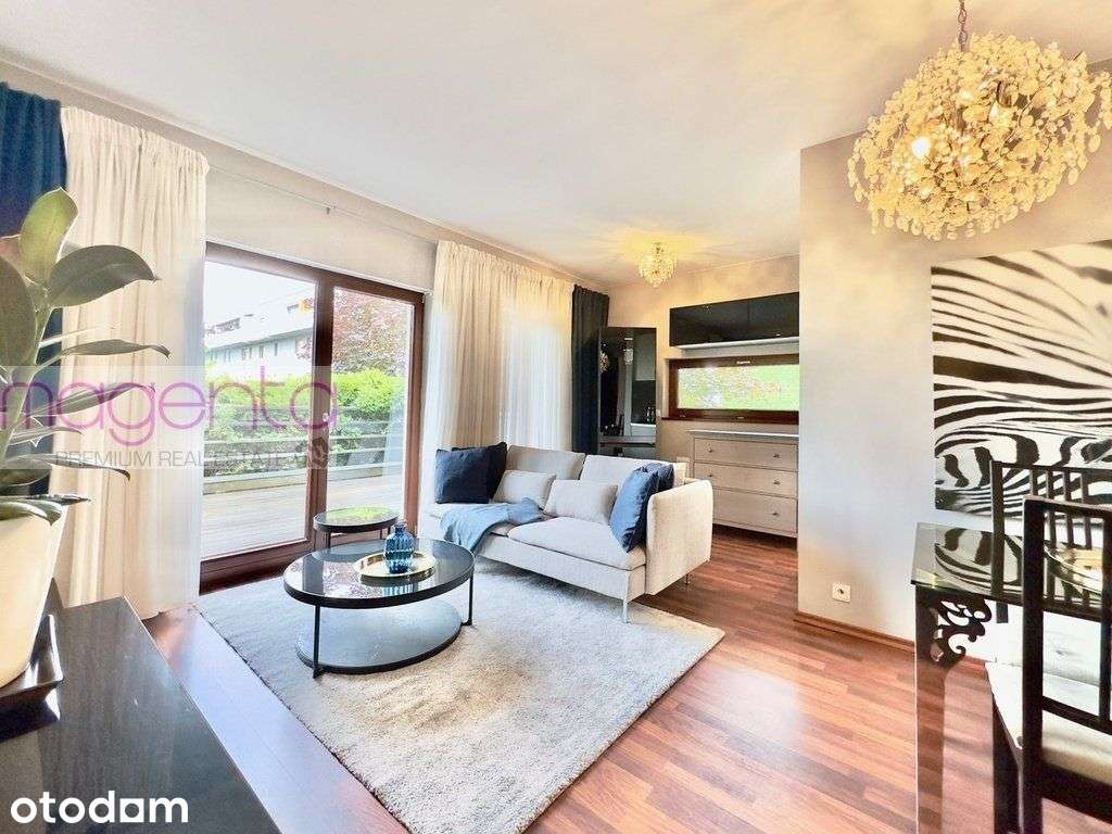 Komfortowy apartament, Bażantów. 30m taras.