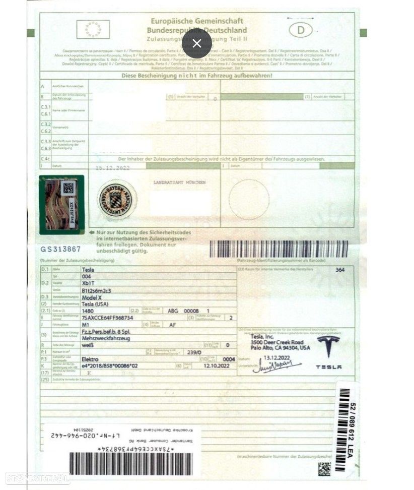 Tesla Model X Plaid AWD - 6