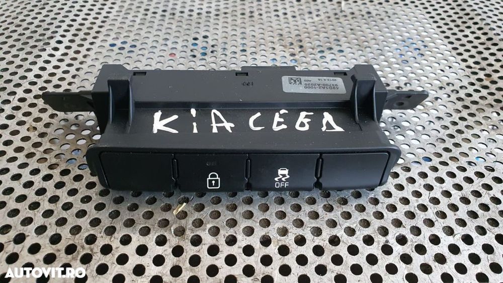 Modul Butoane Buton Kia Ceed An 2012-2016 Dezmembrez Kia Ceed 1.6 Gdi Motor G4FA - 1