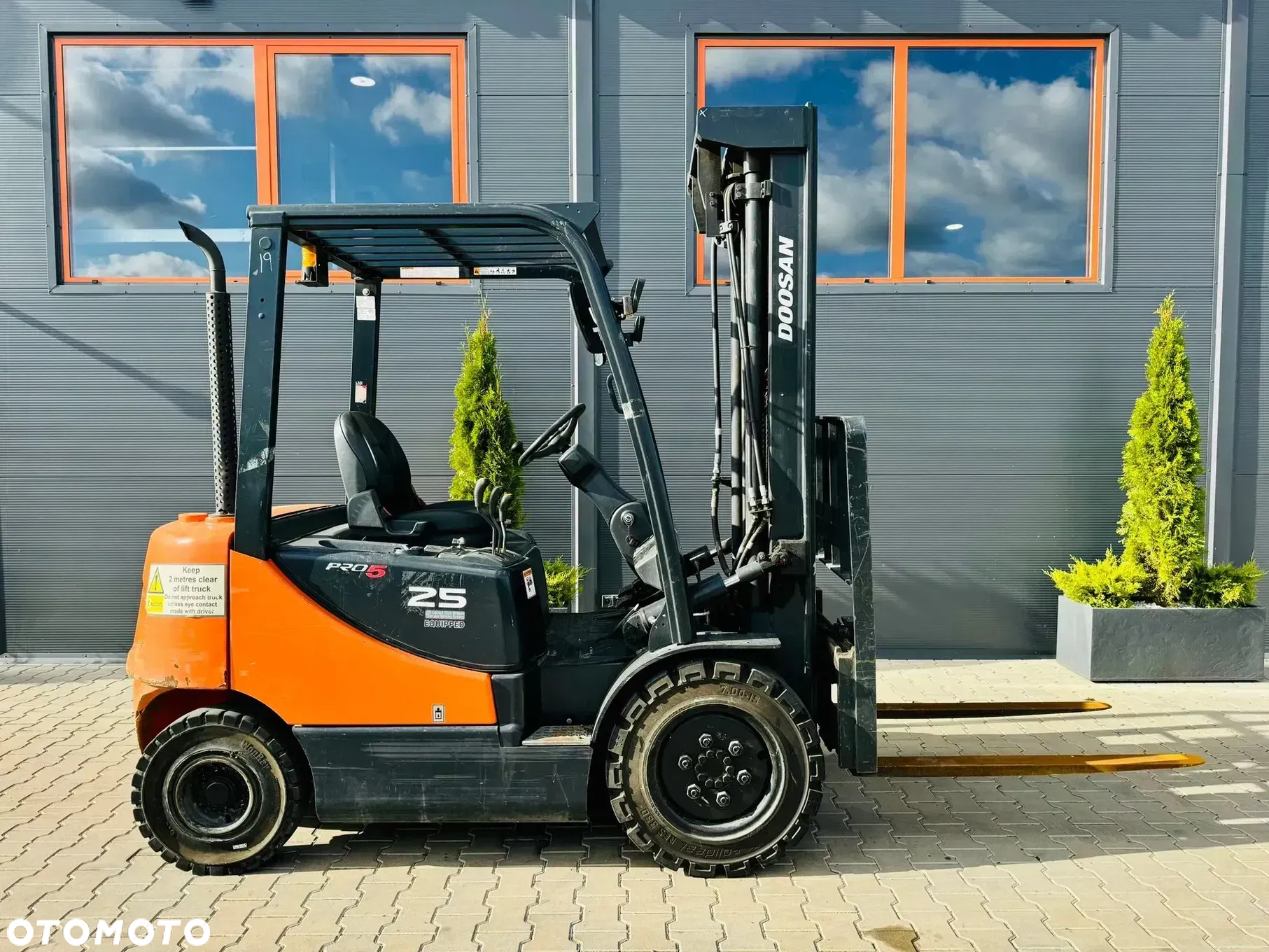 Doosan Doosan Wózek widłowy 2,5 tony Diesel FLT 19 Forklift - 5