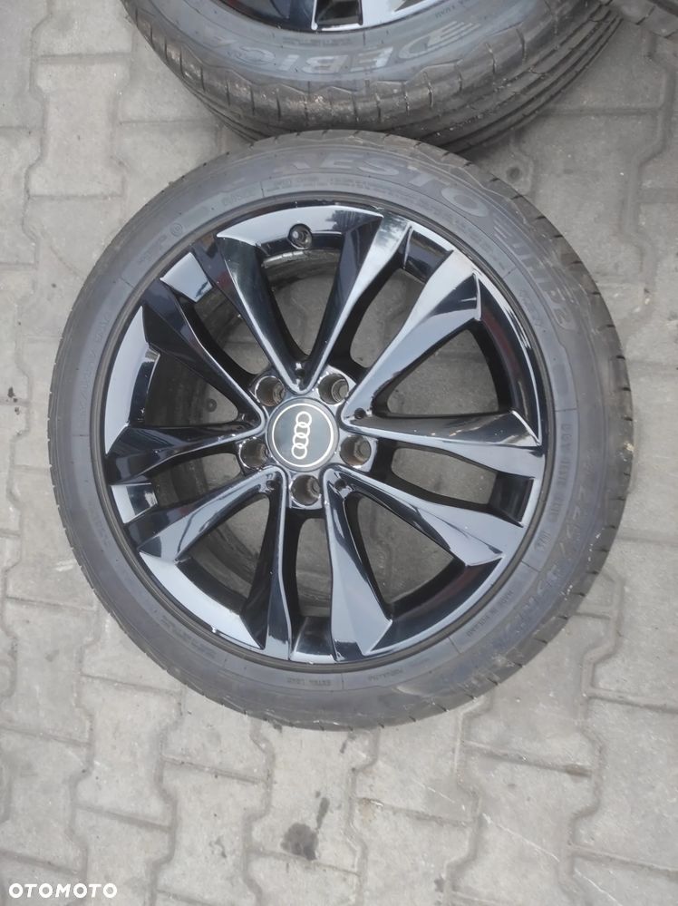 R17 225 45 5X112 FELGI KOŁA ALUFELGI ALUMINIOWE OPONY LETNIE 25 ROK 7J ET48.5 A2054018000 MERCEDES AUDI A3 8P 8V A4 B5 B6 B7 SKODA OCTAVIA 2 3 SUPERB 1 2 3 VW GOLF 5 6 JETTA KOMBI PLUS HB TOURAN CADDY EOS SIROCCO SEAT LEON 2 ALTEA TOLEDO 3 ALTEA XL KOMPLET WYSYŁKA !!!! - 9