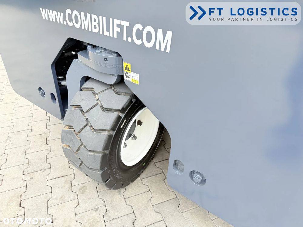 Combilift WÓZEK CZTEROKIERUNKOWY - WIELOKIERUNKOWY | COMBILIFT C4000 | GAS | DUPLEX 4100MM | PRZESUW WIDEŁ | WOLNY SKOK | NOWE OPONY | PO SERWISIE | STAN IDEALNY | Szeroka oferta wózków czterokierunkowych i bocznych, dopasowanych do różnorodnych potrzeb i zastosowań - 7