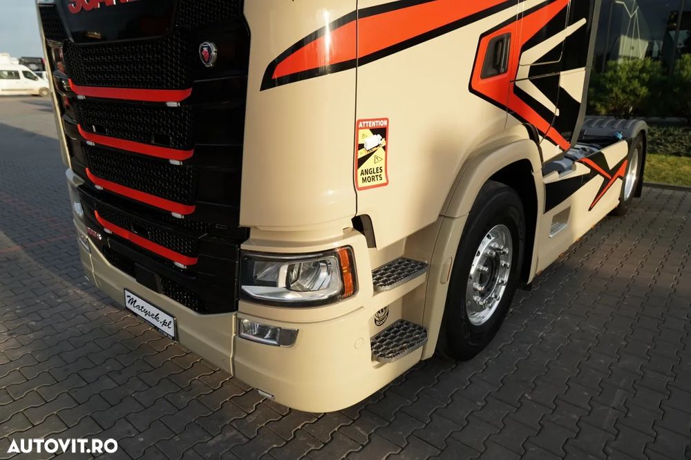 Scania S 500 / RETARDER / I-PARK COOL / COMPLET AIRMATIC / JANTE DIN ALIAJ / PIELE / - 11