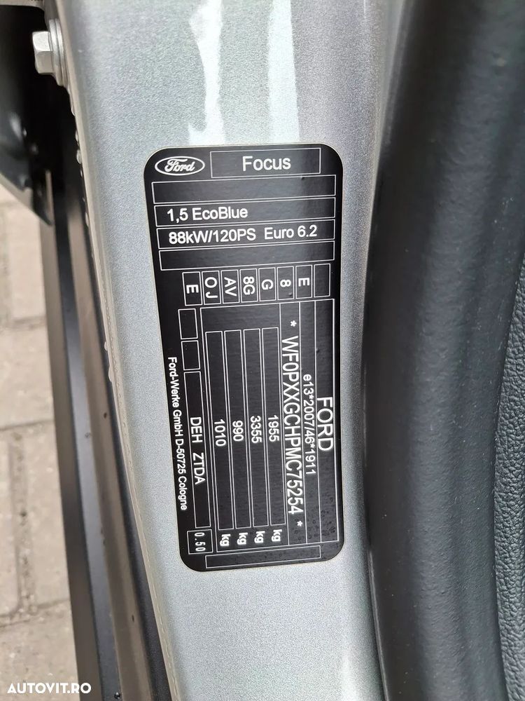 Ford Focus 1.5 EcoBlue Connected - 21