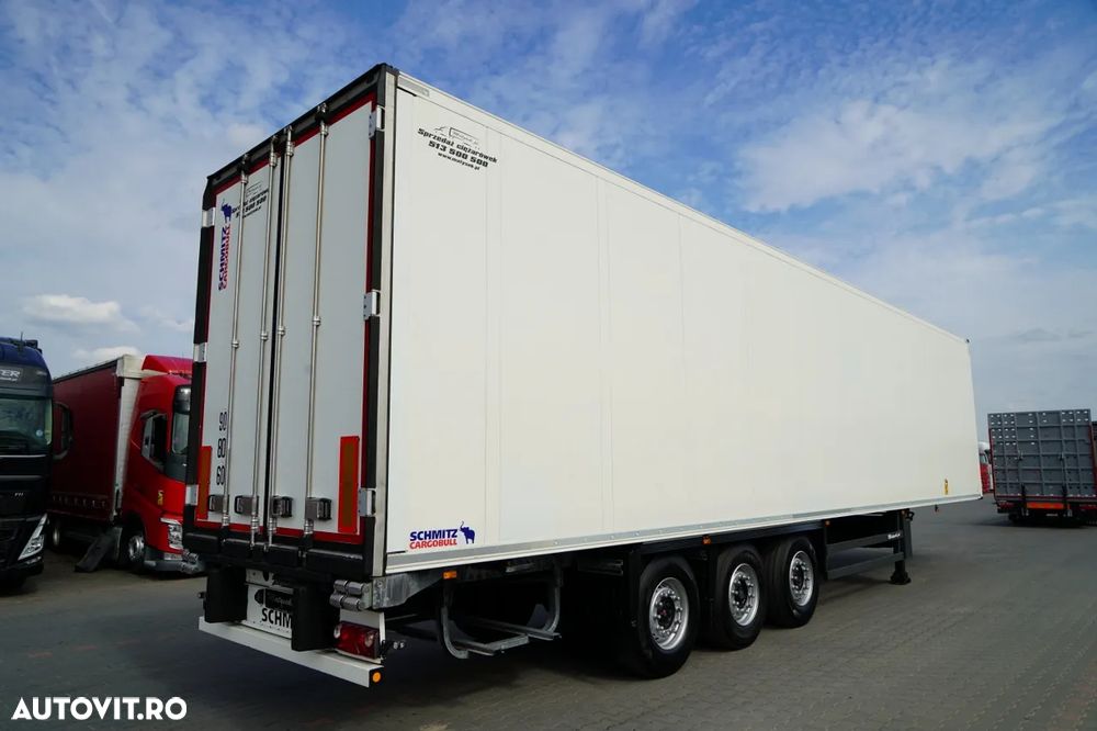 Schmitz Cargobull REFRIGERATED / CARRIER VECTOR 1550 / DOUBLE STOCK / 2 LIFTING AXLES / SAF - 8